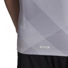 adidas Tennis Tshirt Freelift Tokyo Primeblue (Recycling-Polyester) HEAT.RDY weiss/grau Herren